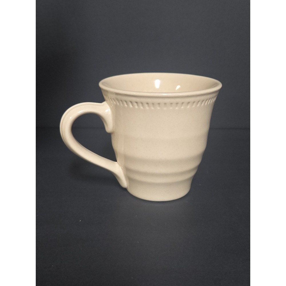 Dansk Craft‎ Colors Oatmeal Coffee Mug 4" Banded Ceramic Cup Malaysia - Picture 2 of 4